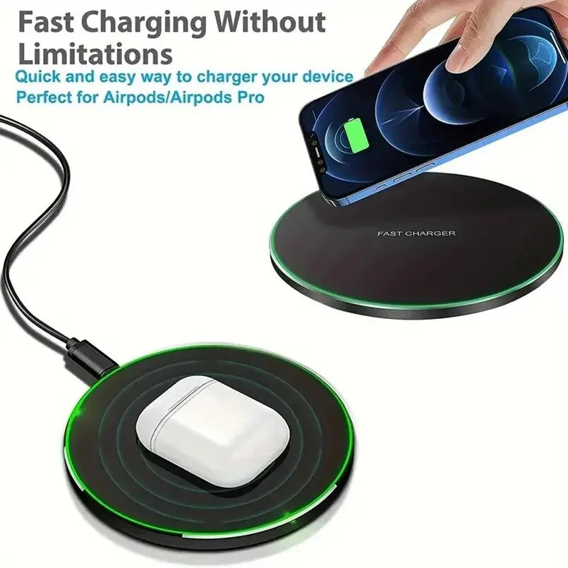 30W Wireless Fast Charging Pad