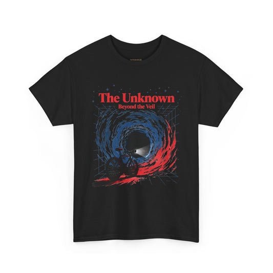 The Unknown Tee — Neon Bike Swirl Graphic T-Shirt
