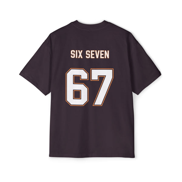 67 Jersey Tee — Men's Oversized Shirt (SIX SEVEN)